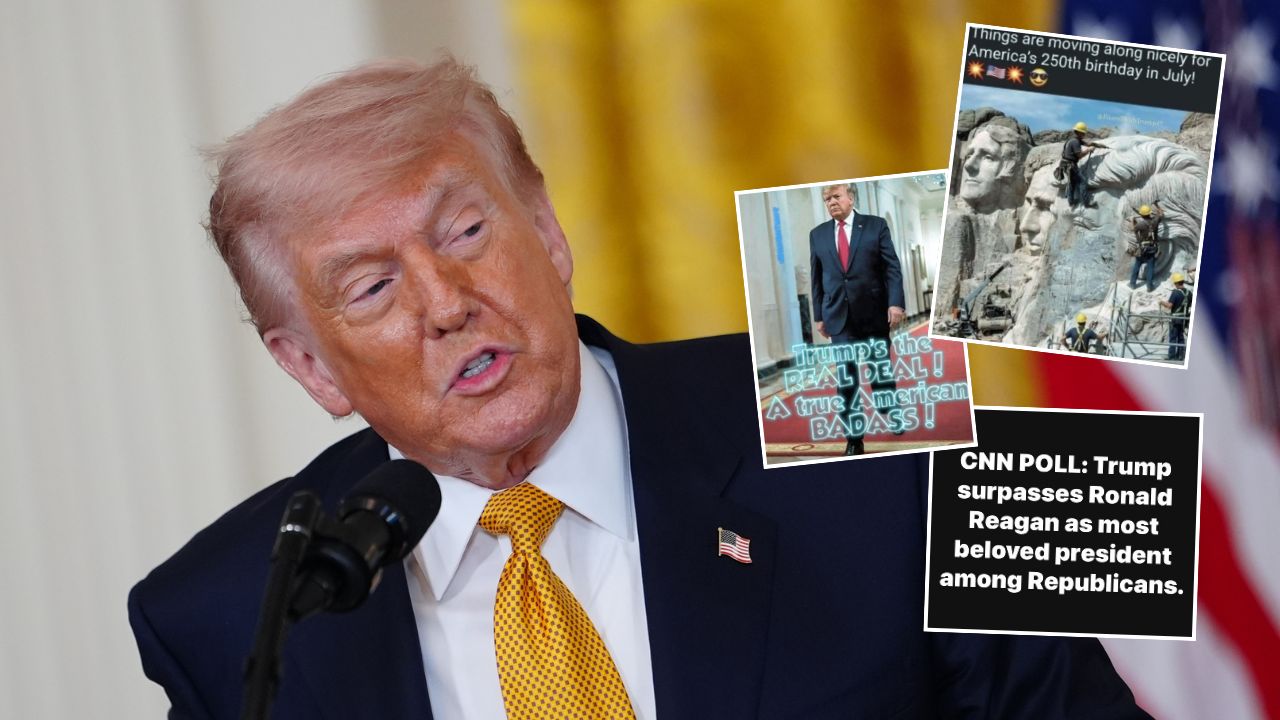 Trump Drowns Feed With MAGA Praise in Late-Night Truth Dump Celebrating Himself
