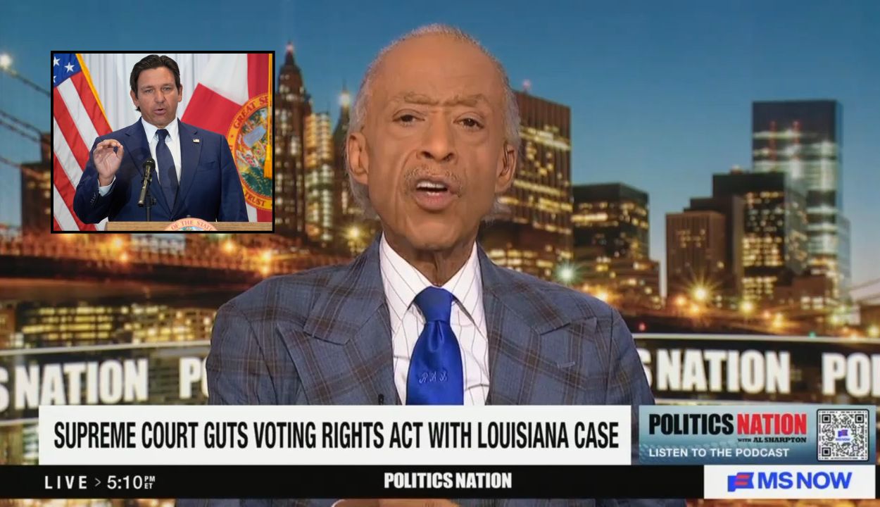 Al Sharpton Slams Ron DeSantis for 'Offensive Accent'