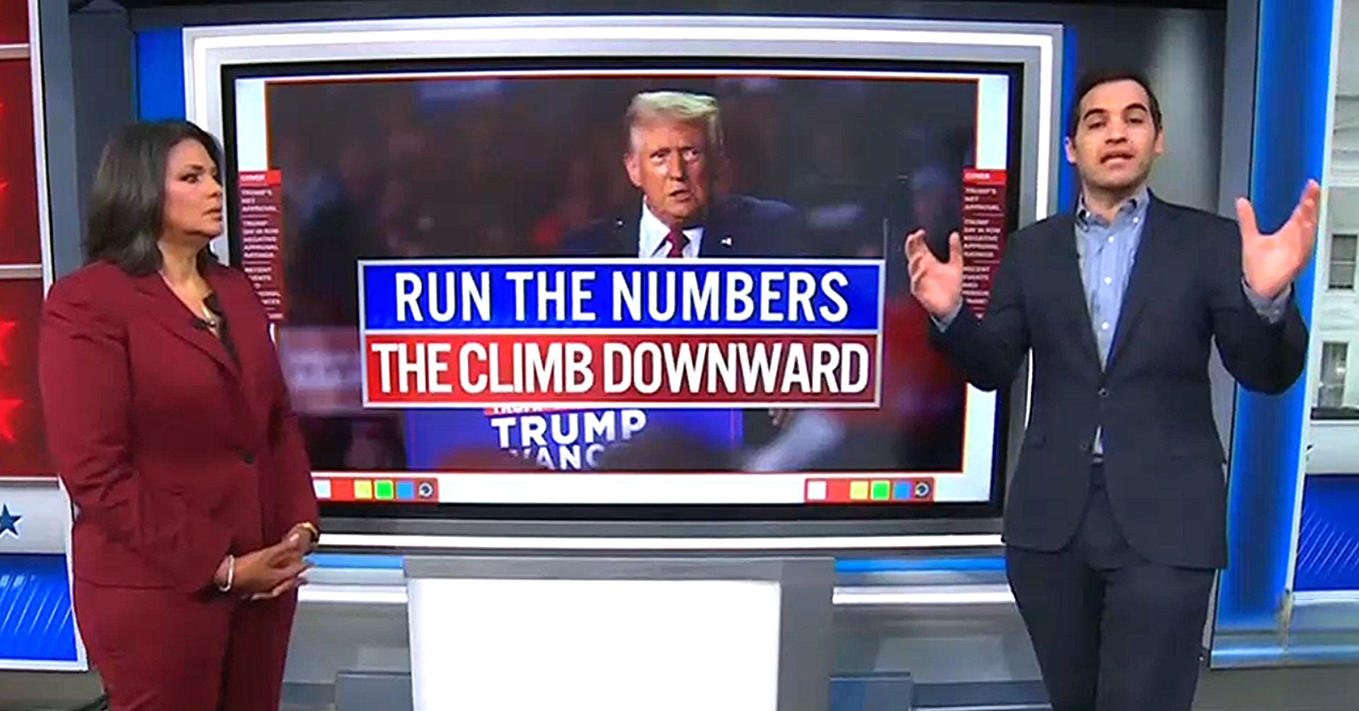 WHOOSH!' CNN Journos Stunned By Trump's Staggering 67-Point Disapproval on War