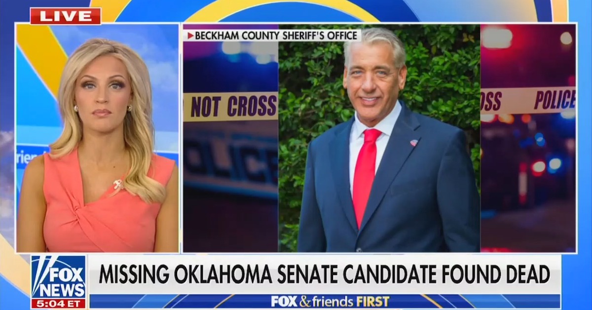 Oklahoma Senate Candidate Barry Christian Found Dead