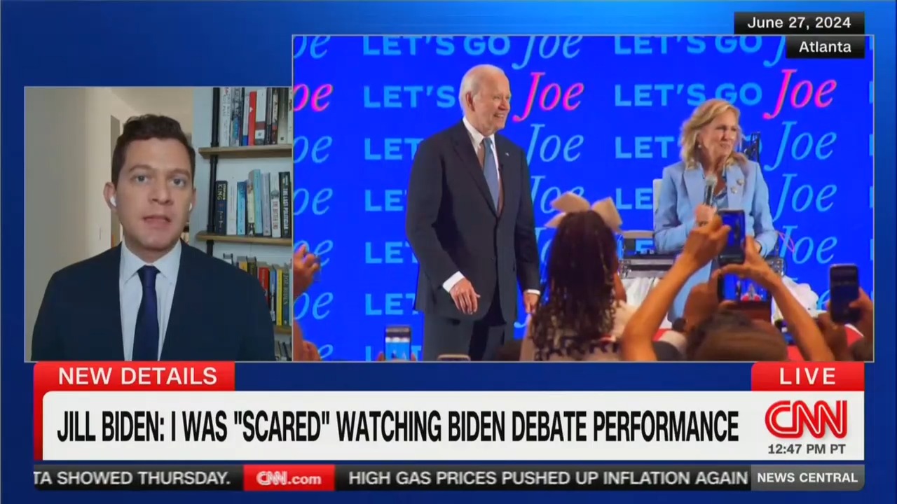 Original Sin' Author: Fmr. Biden Aides Simply Don't Believe' Ex-First Lady's Claim She Thought Ex-Prez Was Having a Stroke' During Trump Debate