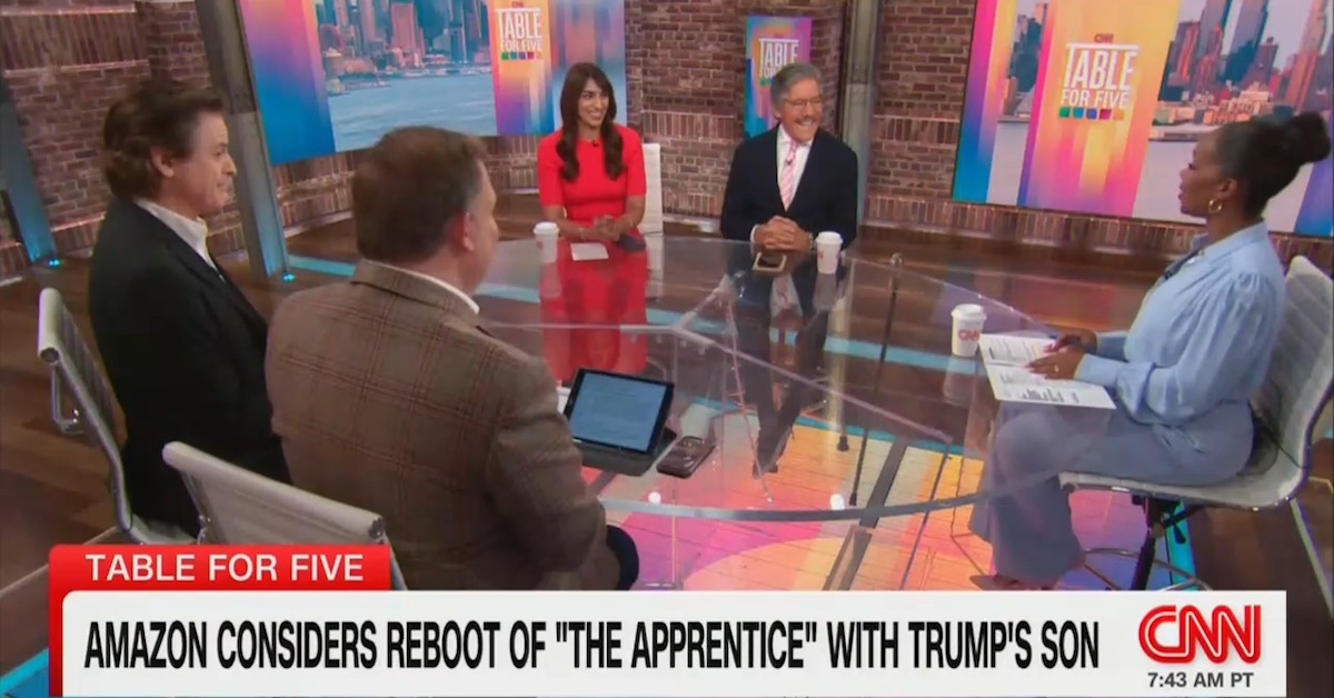 CNN Panel Cracks Up at Trump’s Shaky Endorsement for Son To Take Over Apprentice