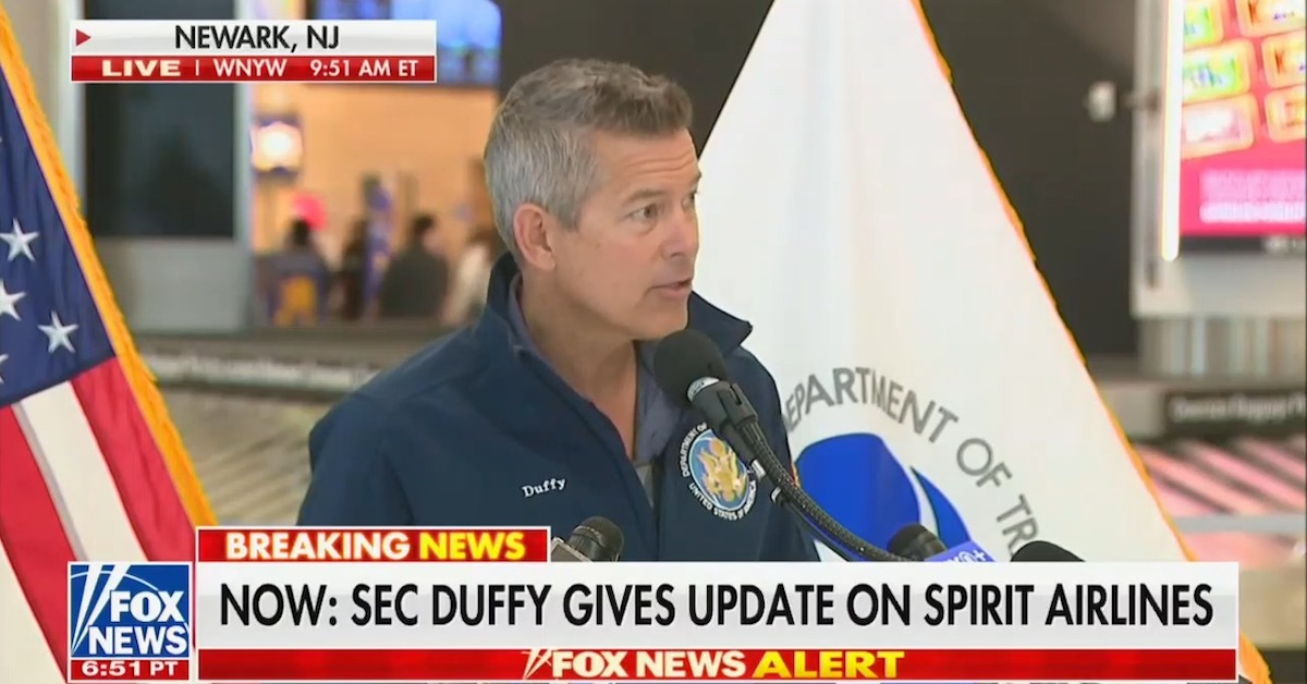 Sean Duffy Denies Rising Fuel Costs Killed Spirit Airlines