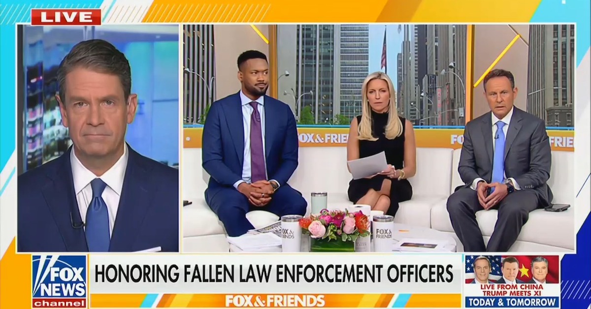 Really?! Wow!' Fox & Friends Hosts Stunned Into Silence When Reporter Says He Counted No Dems at Vigil for Fallen Police
