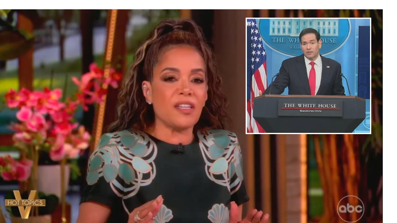 The View’s Sunny Hostin Accuses Marco Rubio of Turning His Back on Latinos