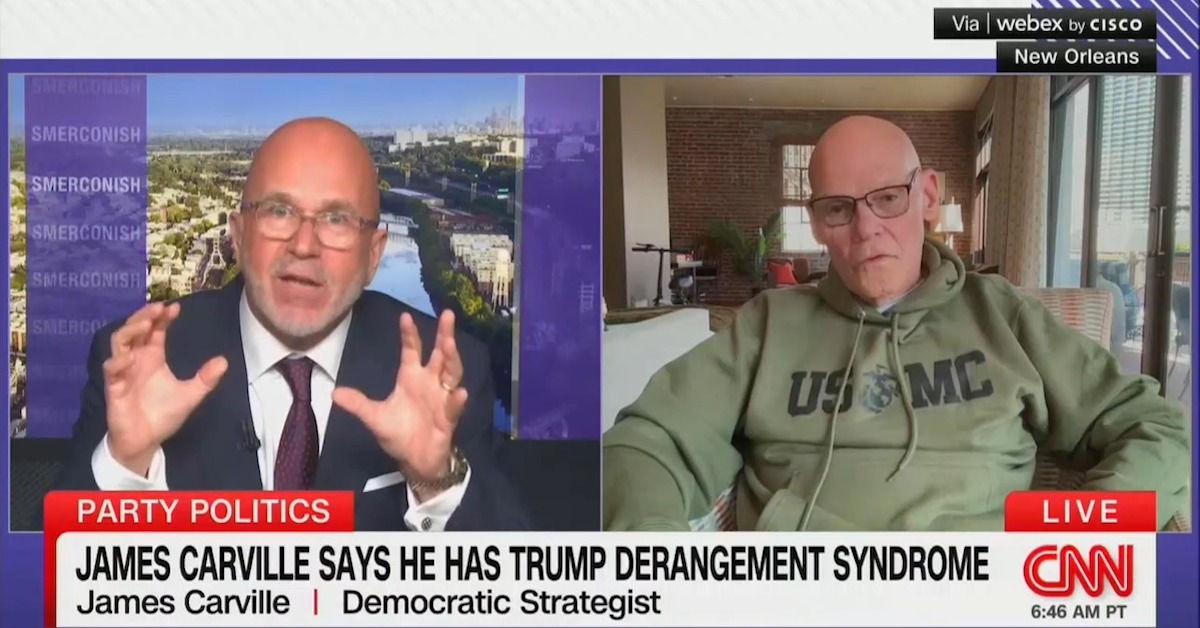 James Carville Calls Out CNN Host in Tense Trump Debate