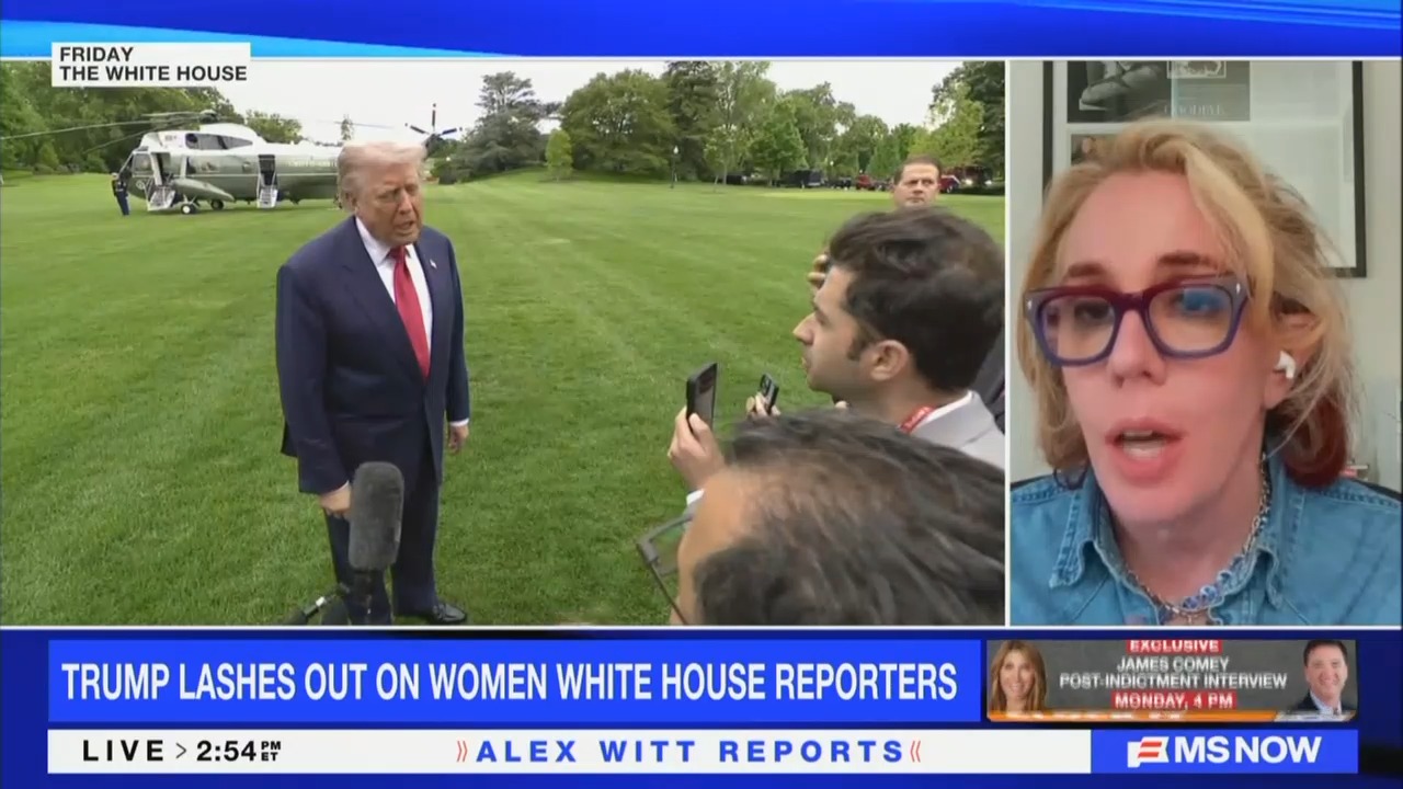 Molly Jong-Fast: Trump Can’t Stop Himself From ‘Lashing Out’ at Female Reporters