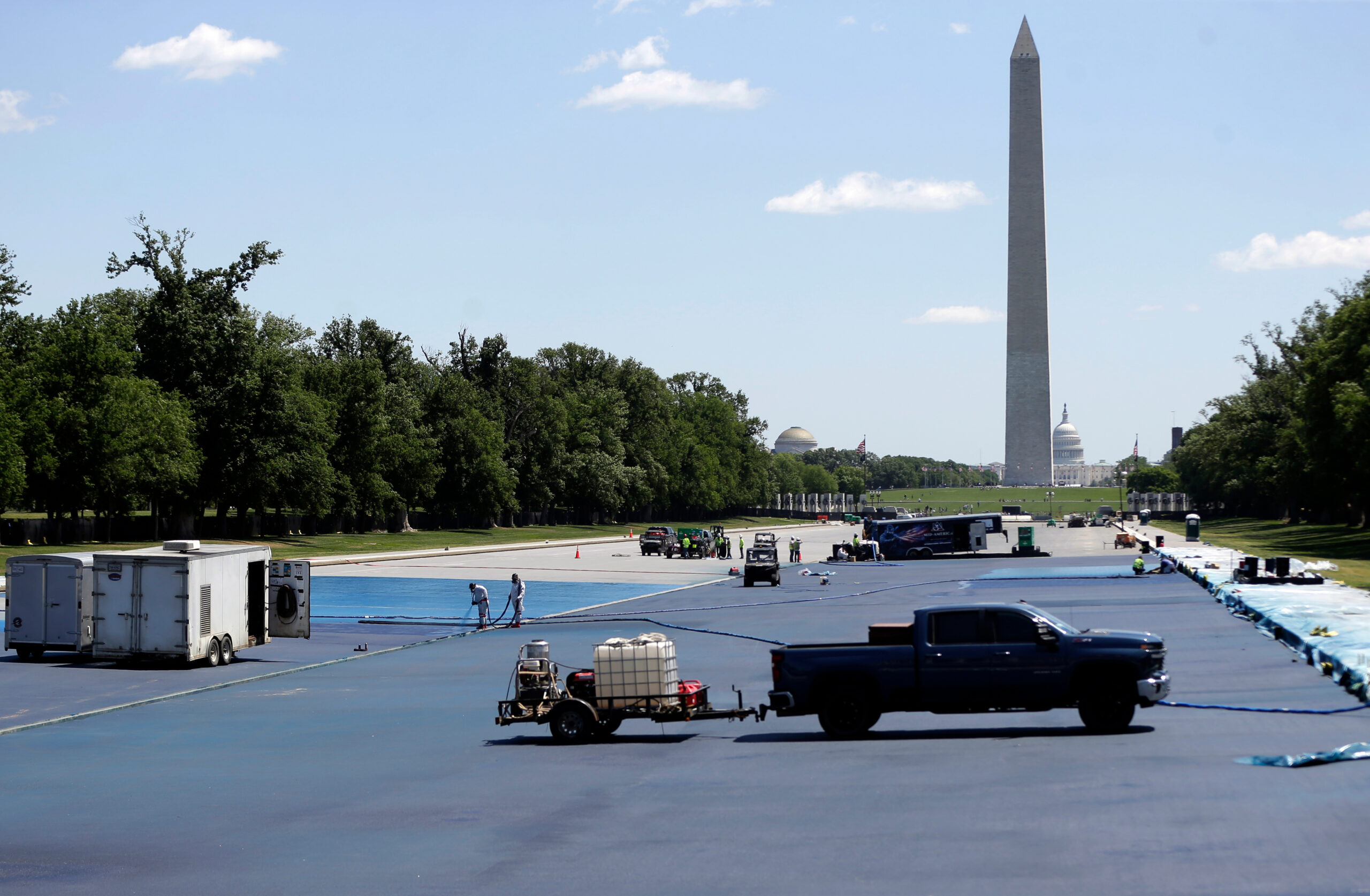 Price Tag on Reflecting Pool Repairs Jumps Way Above Trump's Promised Budget