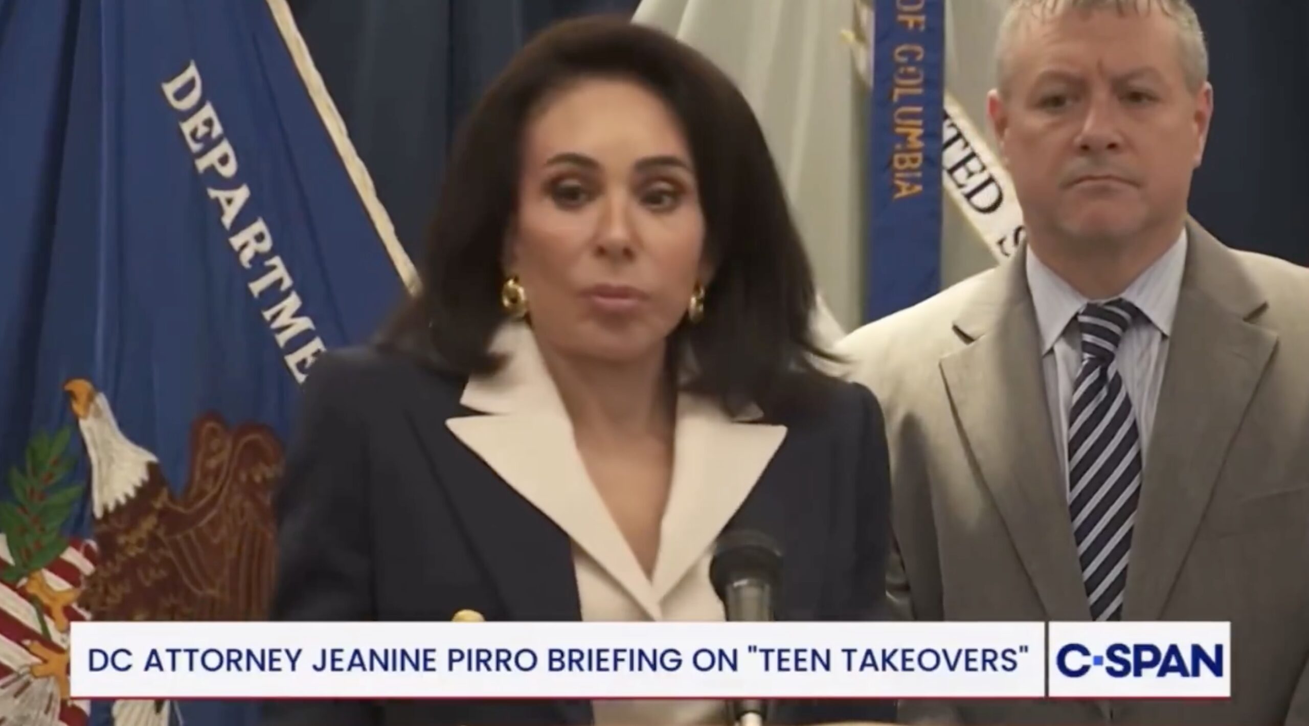 Jeanine Pirro Stumped When Reporter Asks If Taxpayer Dollars Should Go Toward Trump's Weaponization' Fund