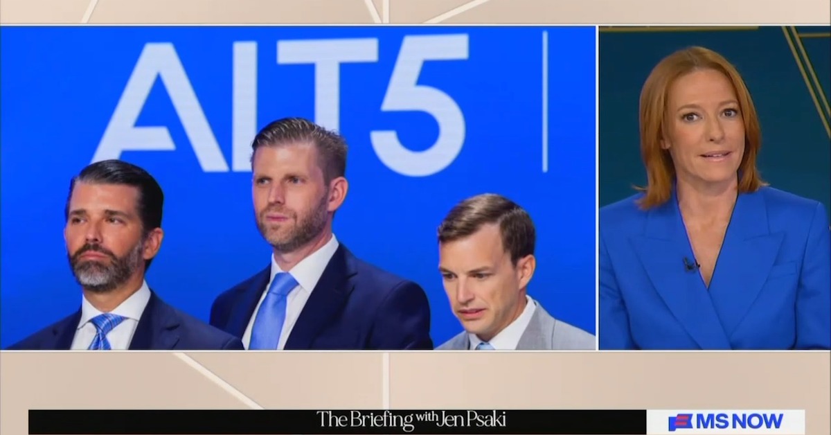 Jen Psaki Hits Eric Trump with Receipts in Lawsuit Response