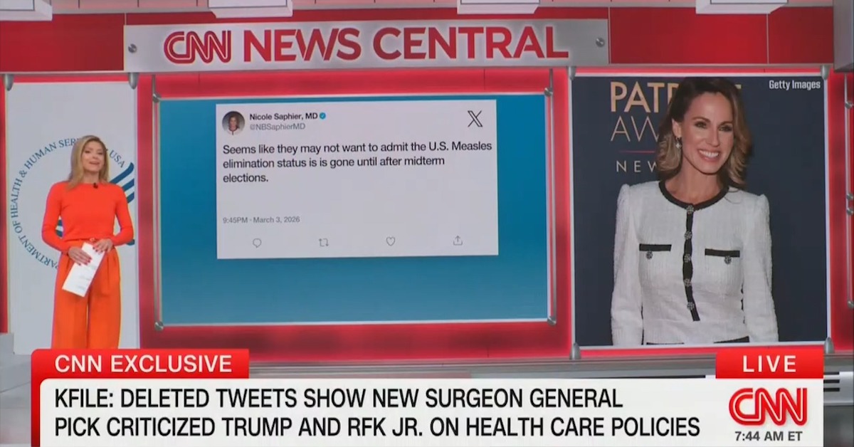 Nicole Saphier Deletes Tweets Criticizing Trump, RFK Jr.