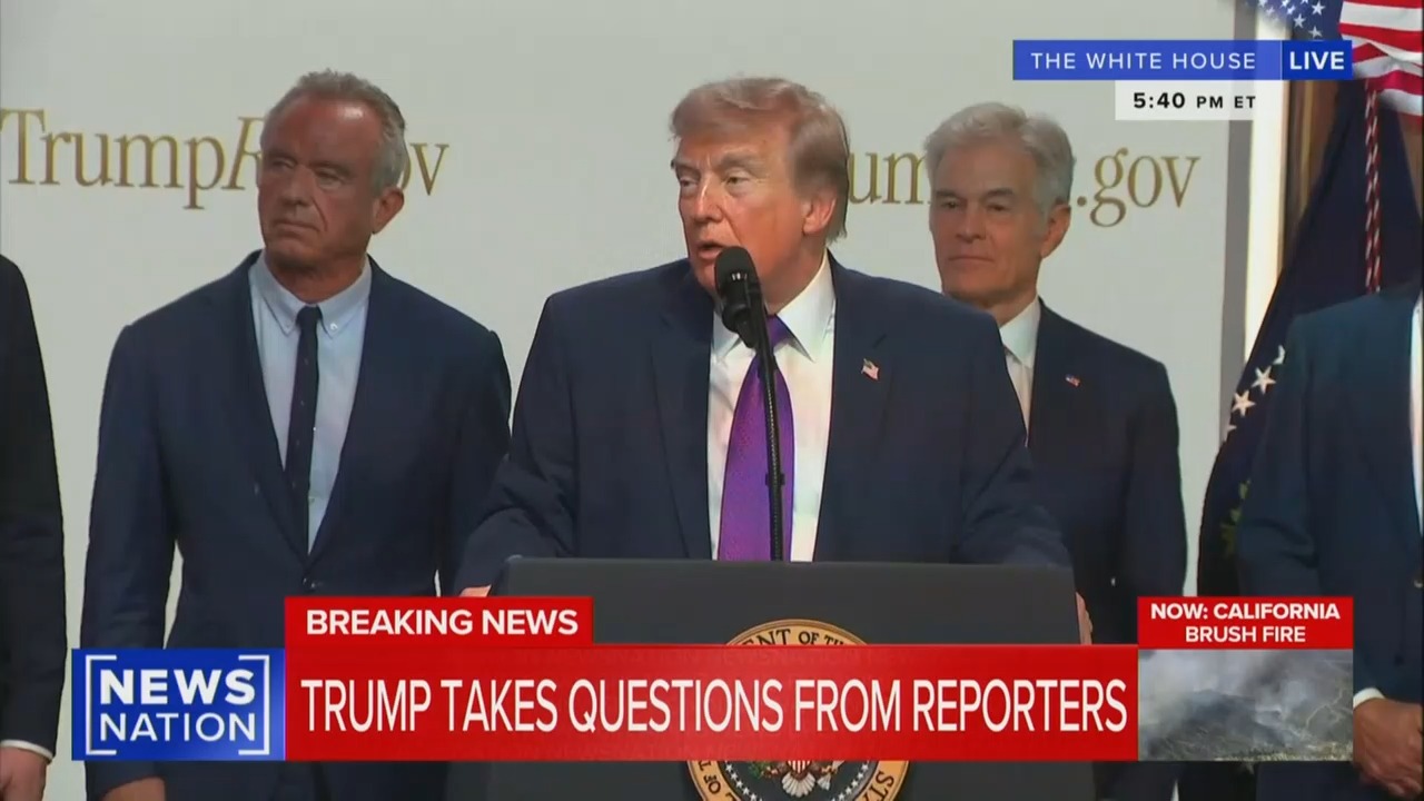 Trump Says I'm Concerned' About Ebola Outbreak During Presser