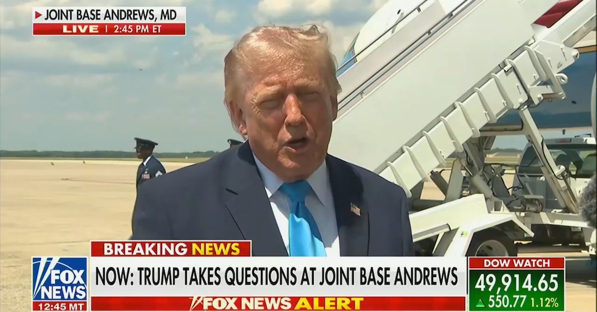 Trump Says AI Is 'Amazing' In Message To 'Scared' Americans