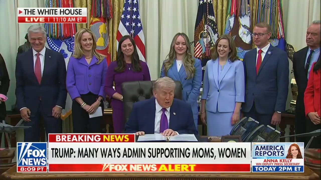 Actually a Disease': Trump Goes Off on TDS During Maternal Healthcare Event