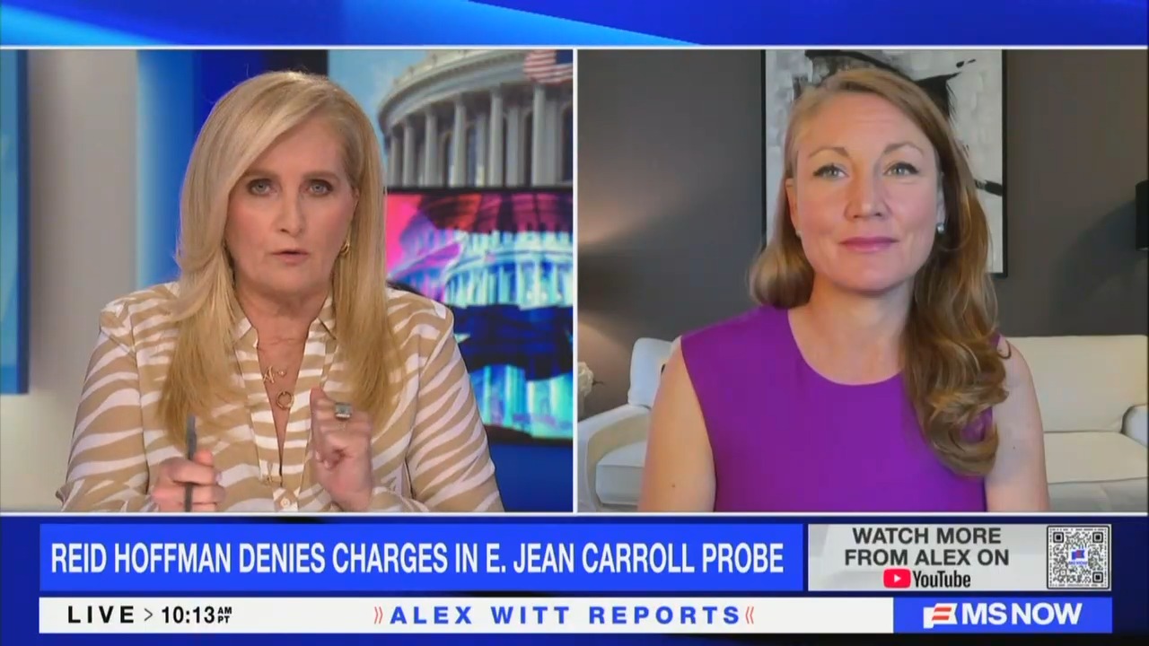 Democratic Lawmaker Brands Trump an Adjudicated Rapist' Then Gets Immediately Corrected by MS NOW Host