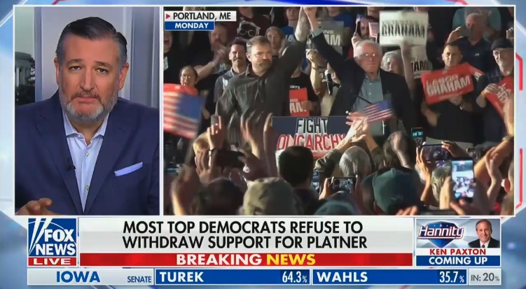 Election-Objecting Ted Cruz Says Democrats Don’t ‘Believe in Democracy’