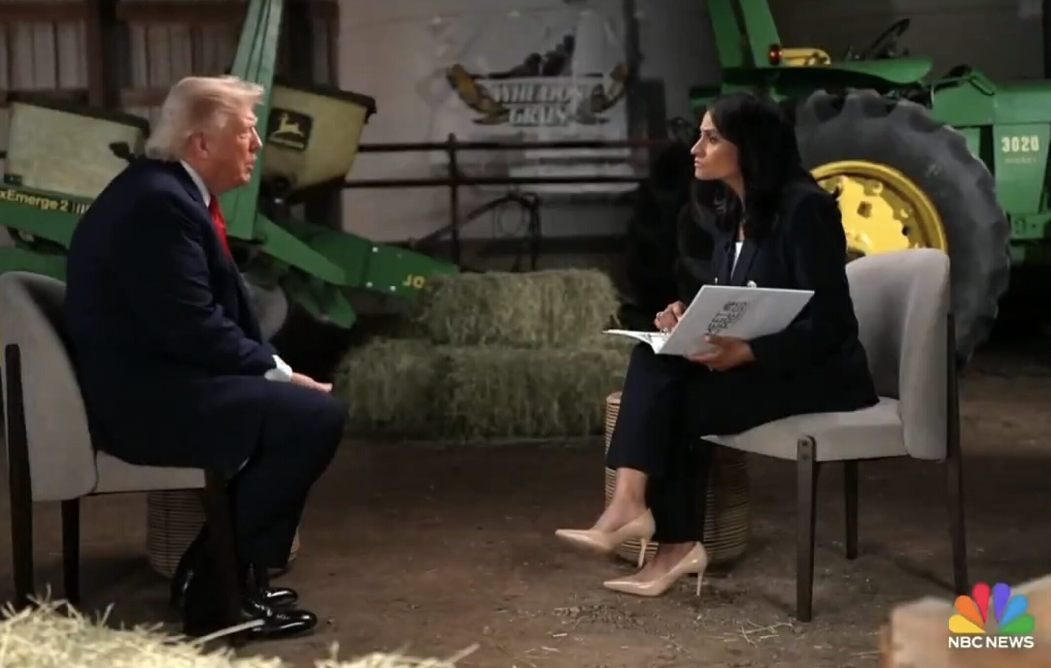 ‘I’ve Had Enough!’ Trump Storms Out of Meet the Press Interview in Wild Fashion — Explodes On NBC’s Kristen Welker After She Hits Him With Fact Checks