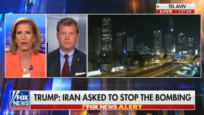 Foxs Laura Ingraham Tells Republican Senator People Are Hurting Financially Amid Trumps War
