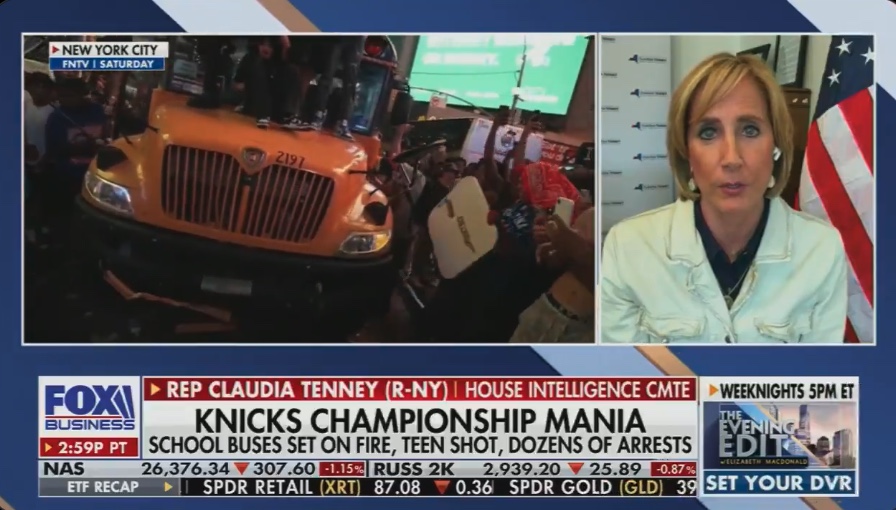 GOP Congresswoman Is ‘Worried’ That Knicks Parade Will Feature ‘Anti-Semitism’