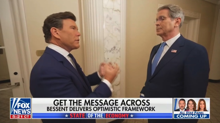 Bret Baier Confronts Bessent About Trump’s Dismal Approval Rating: ‘It’s Upside-Down’
