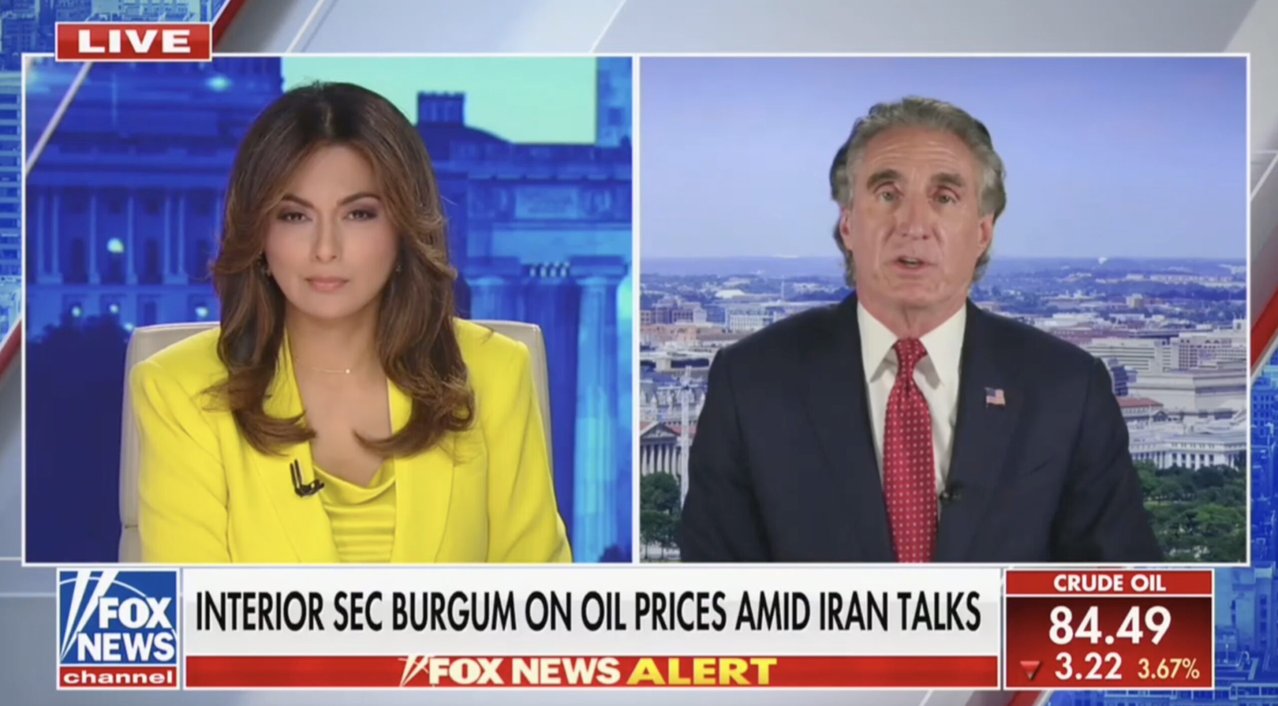Doug Burgum Blames Democrats for High Gas Prices: ‘Thank Gavin Newsom for That’
