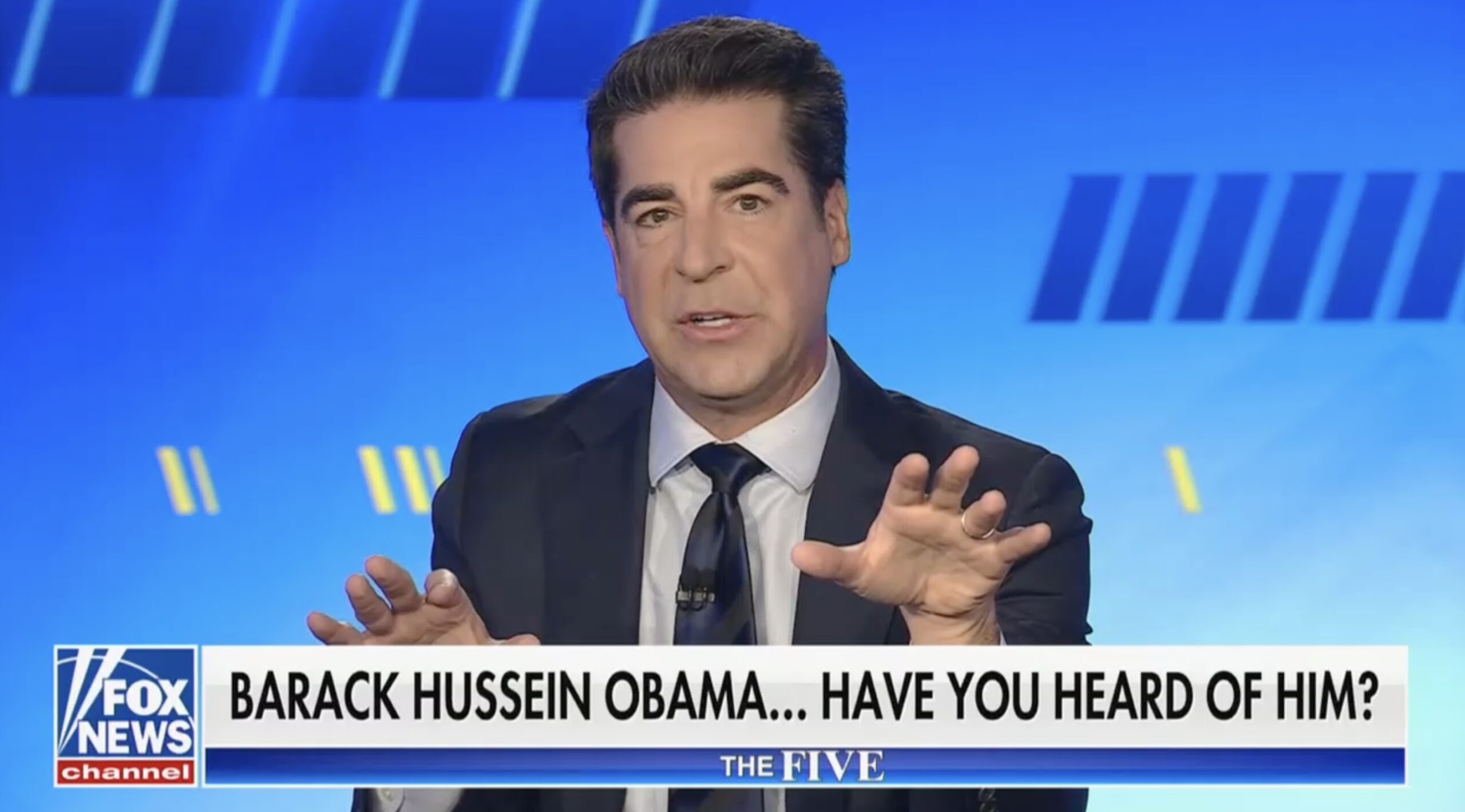 Jesse Watters Insists, ‘It’s Funny That the President’s Middle Name Was Hussein’