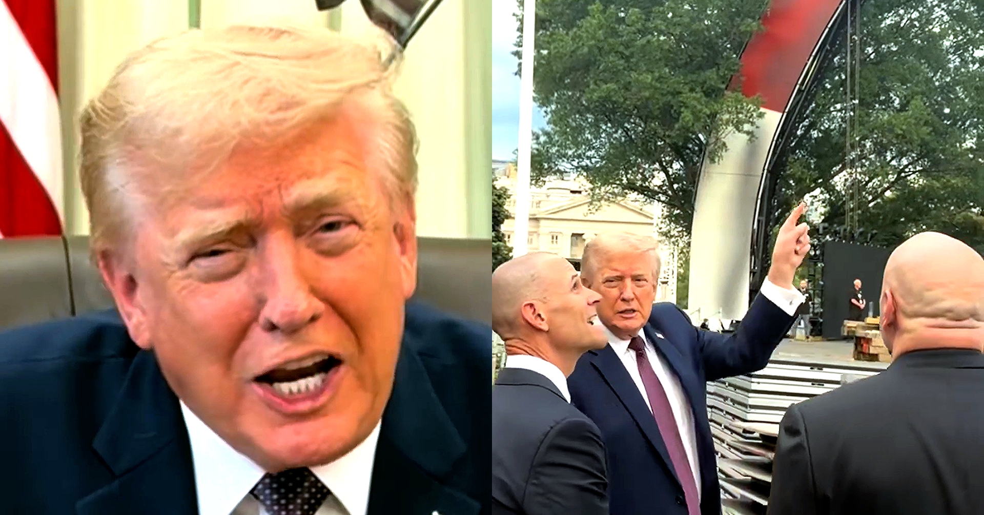 Trump Drops Bonkers Rant on UFC Arena at White House: ‘Maybe We’ll Never Ever Take It Down!’