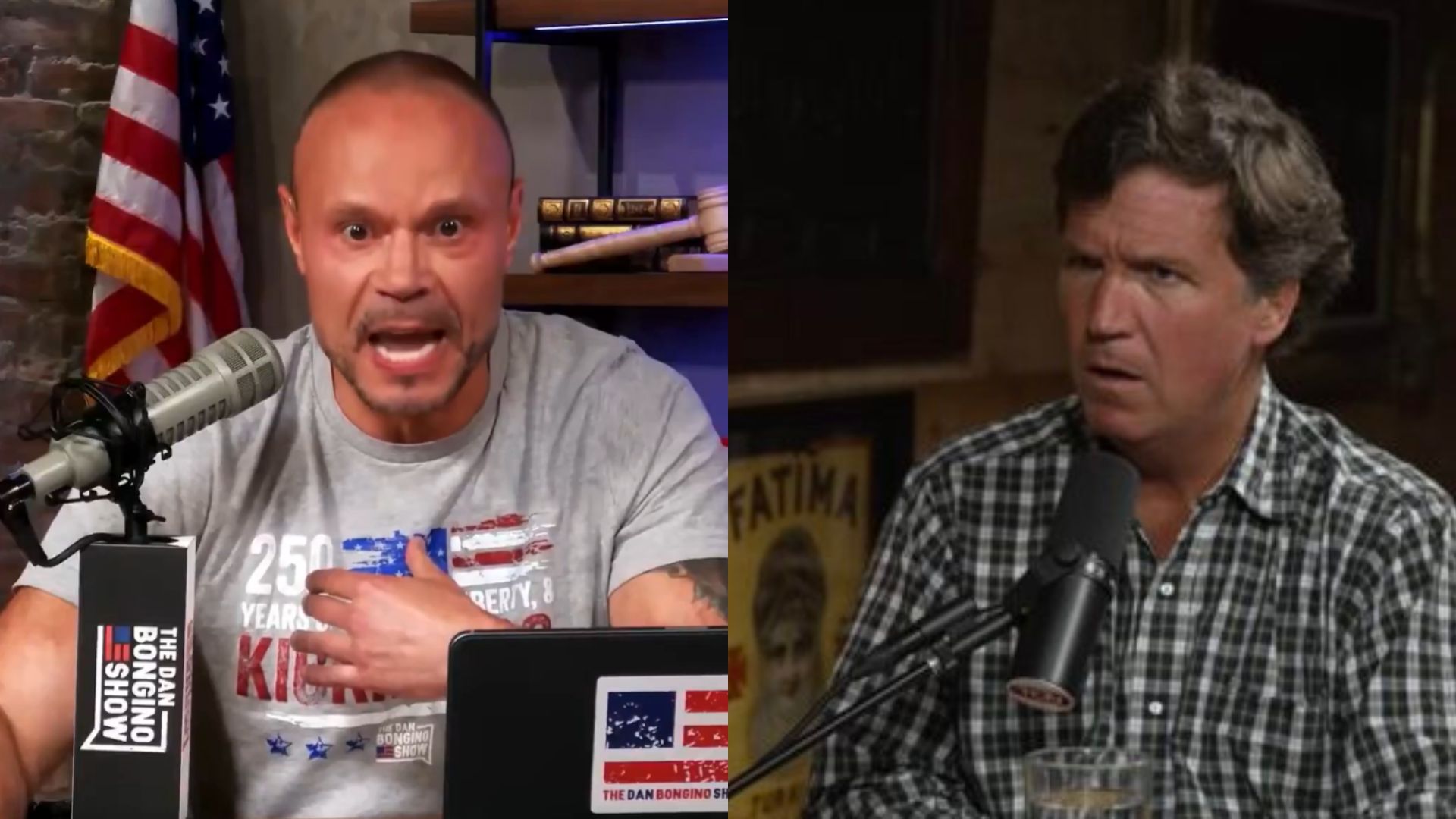 ‘You Better Back It the F*ck Up!’ Dan Bongino Produces Texts Blowing Up Wild Tucker Carlson Accusation