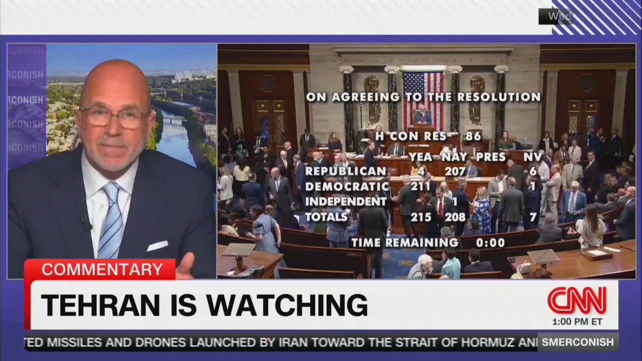 Michael Smerconish Slams Lawmakers Who Voted To End Hostilities in Iran: ...