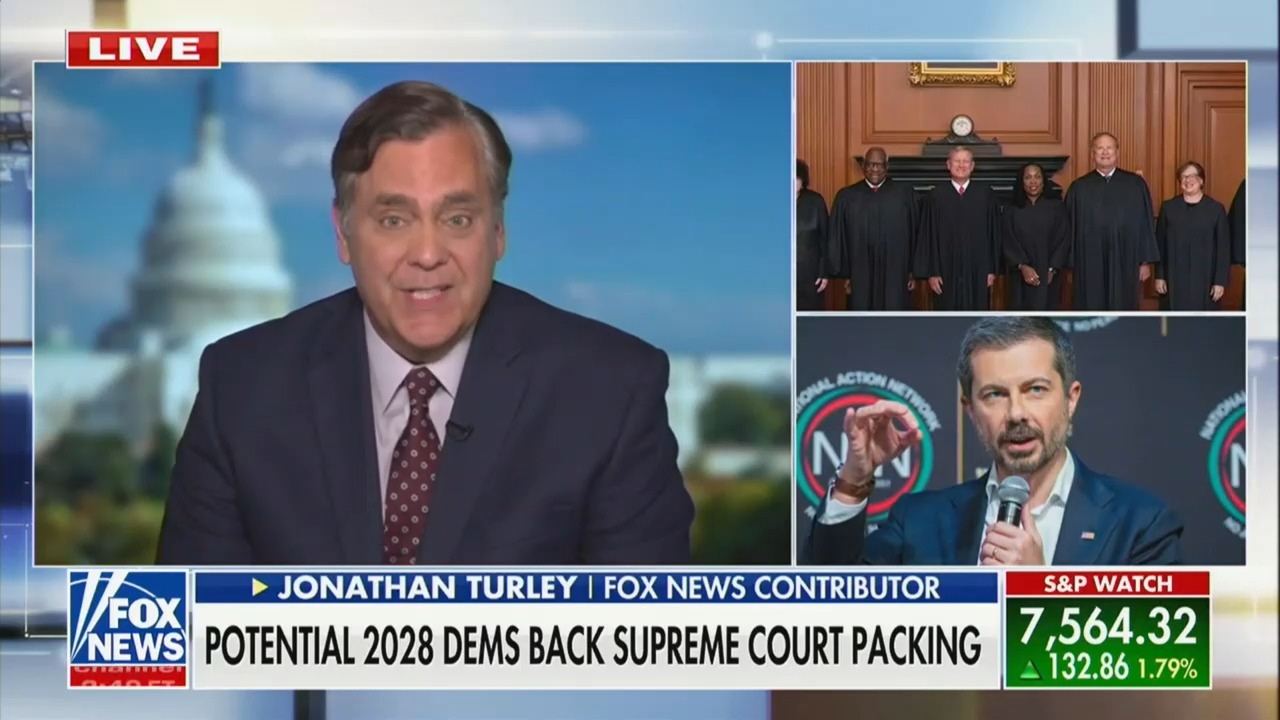 'Dangerous!' Jonathan Turley Blasts Dems Over Court-Packing