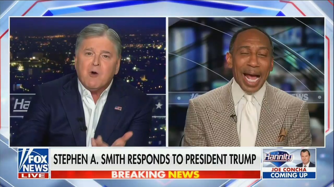 You Dont Know Sports Stephen A Smith Brawls With Sean Hannity Over Whether Trump Disrupted The Knicks Mojo
