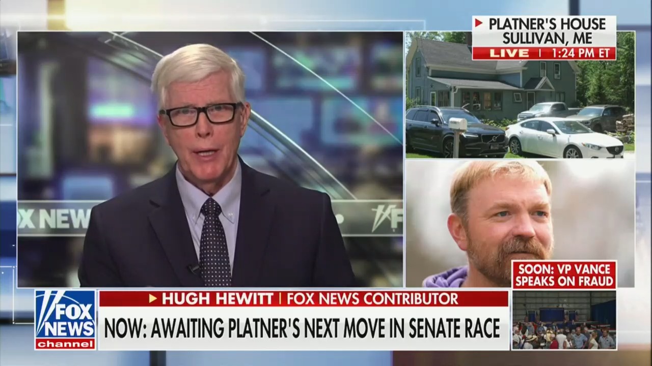 Fox News’s Hugh Hewitt Praises AOC for Lack of Support for Graham Platner: ‘She’s Got Sparkle’