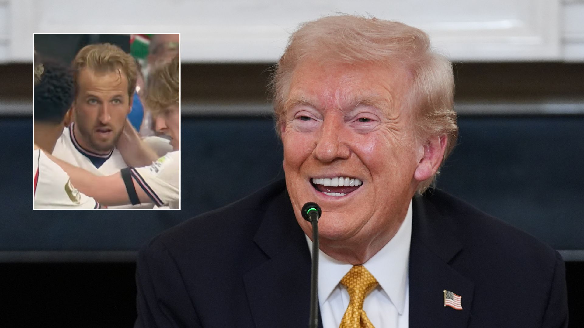 Trump Hails ‘GREAT Player’ After England Knocks Co-Hosts Mexico Out in World Cup