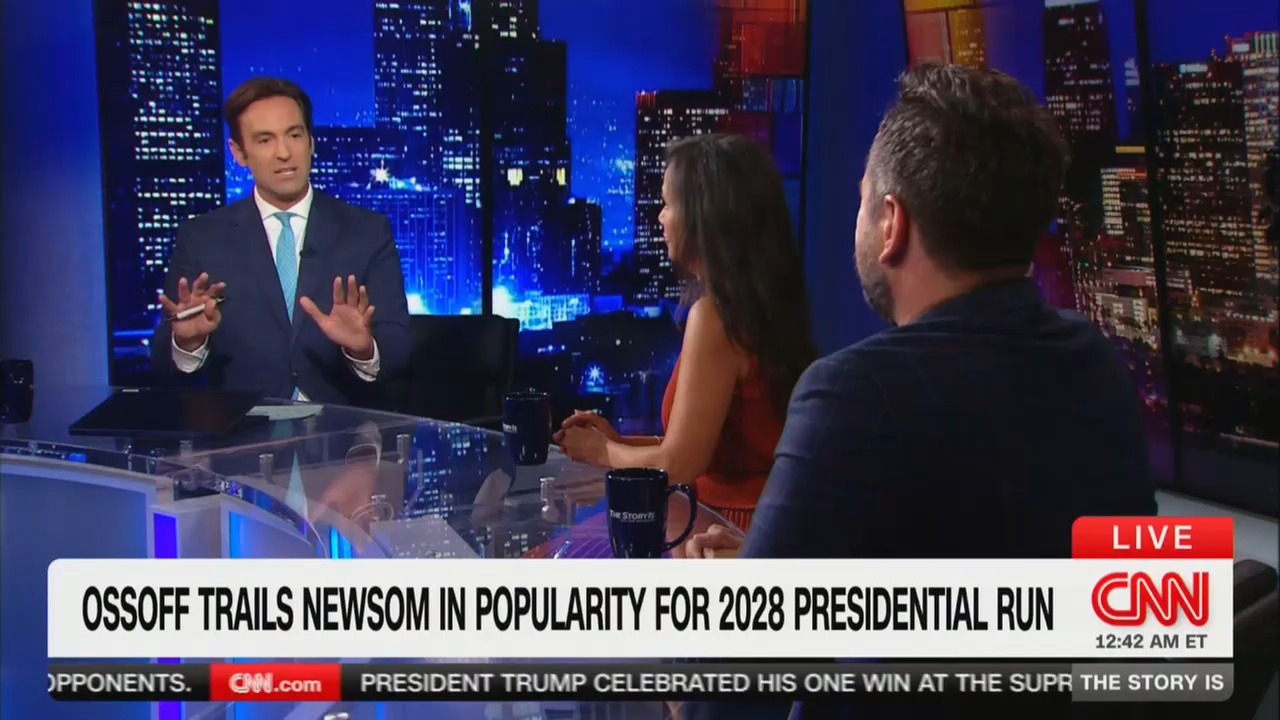 CNN Anchor Stuns With Reason Why Jon Ossoff Could Become President: He Doesn’t ‘Read as Jewish as Josh Shapiro’