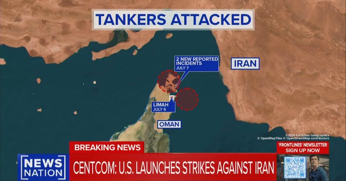 U.S. Launches ‘Powerful Strikes’ Against Iran After Ships Struck in Strait of Hormuz