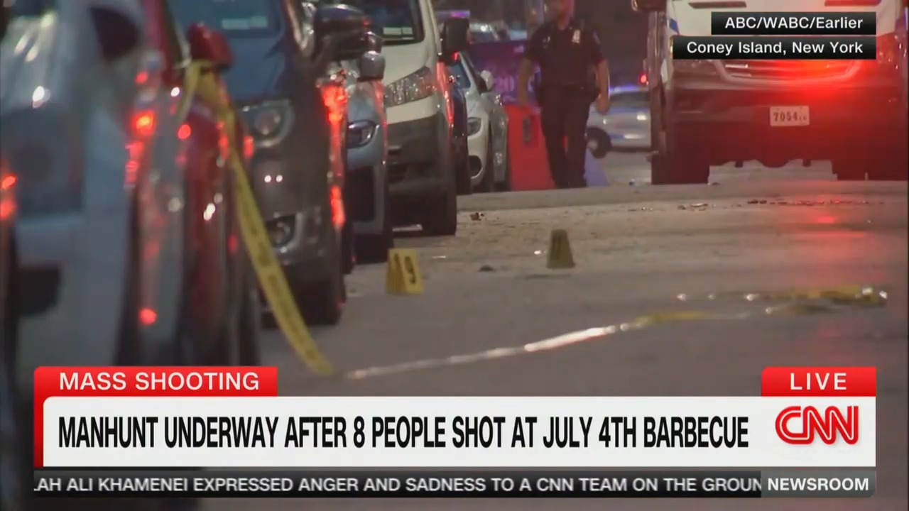 Cops Searching for Masked Madman Who Shot 8 People at Fourth of July BBQ