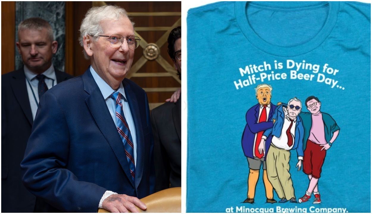 WI Brewery Promises Beer Deal When Mitch Mcconnell Dies