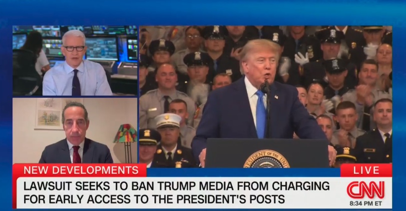 Anderson Cooper Shreds ‘Shameful’ Trump for Offering Early Access To ...