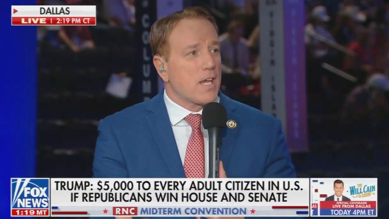 Pat Fallon Tries to Clean Up Trump's $5k Midterm Check Claim