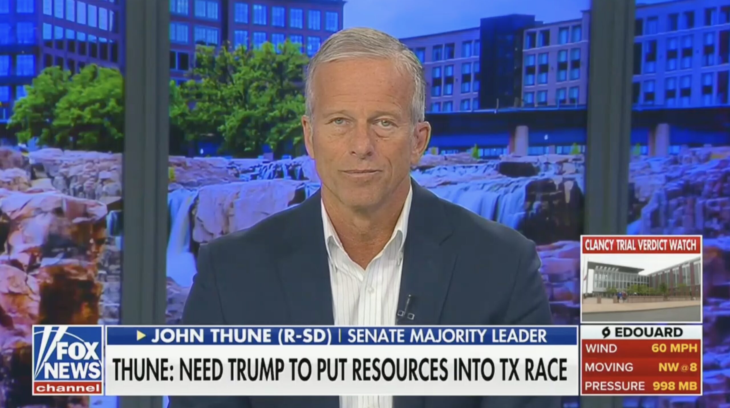 Top GOP Senator Goes On Fox News to Urge Trump to ‘Do More’ To Help Ken Paxton