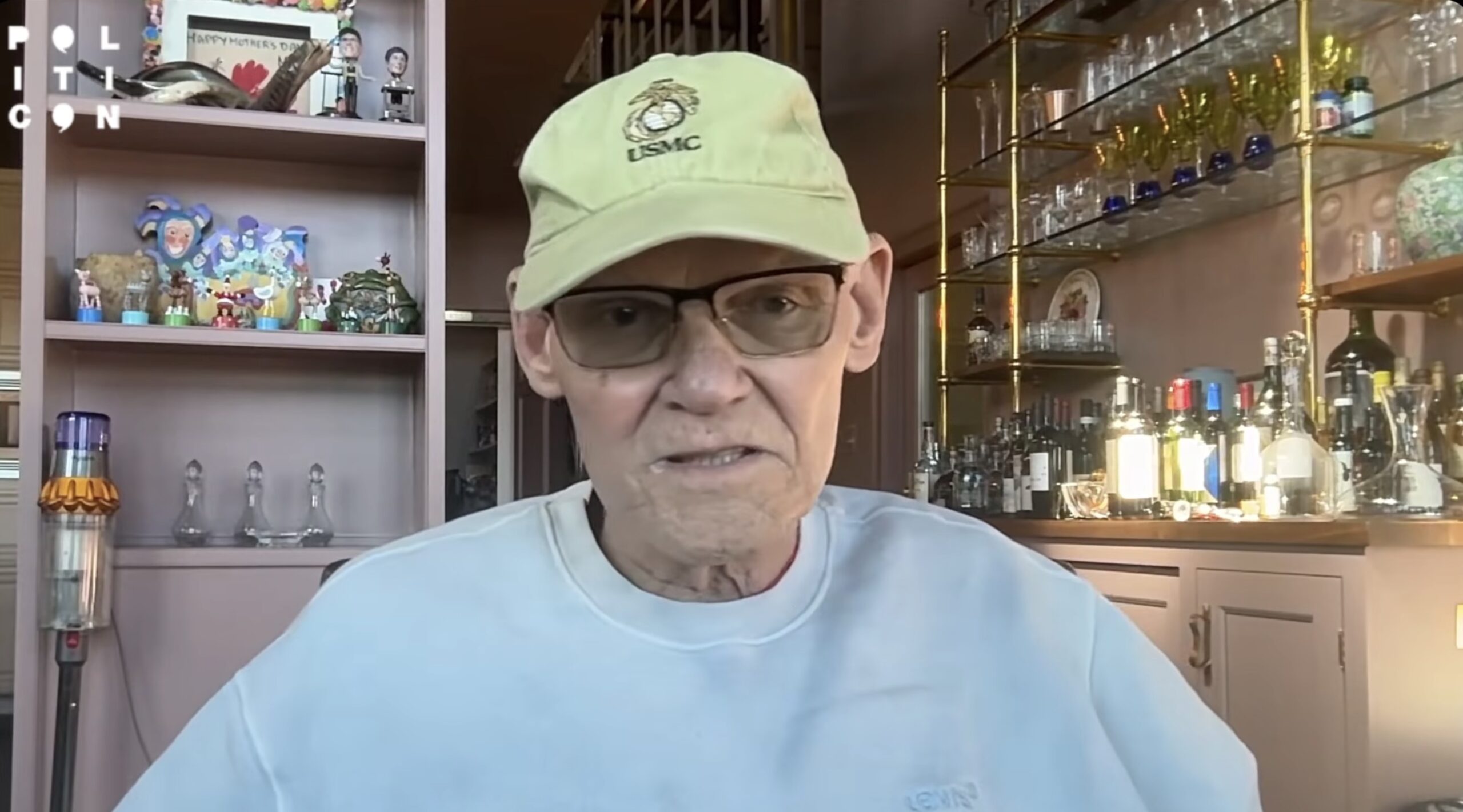 ‘There Is a Pee Tape!’ James Carville Still Insists Trump Is Compromised by Putin