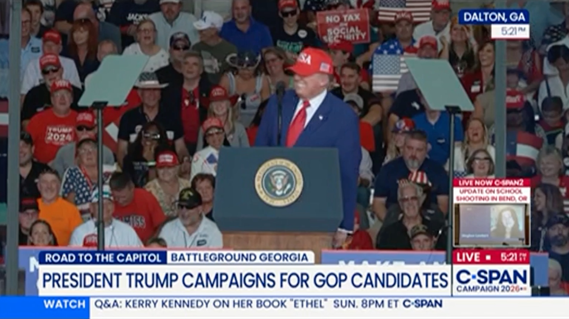 Trump Dangles $5K Dividend to MAGA Rallygoers – Then Cracks It’s Barely ...