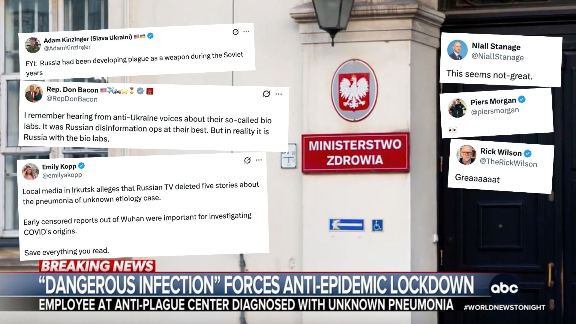 Panikmache um russische „Pest“ löst in den sozialen Medien einen Sturm der ...